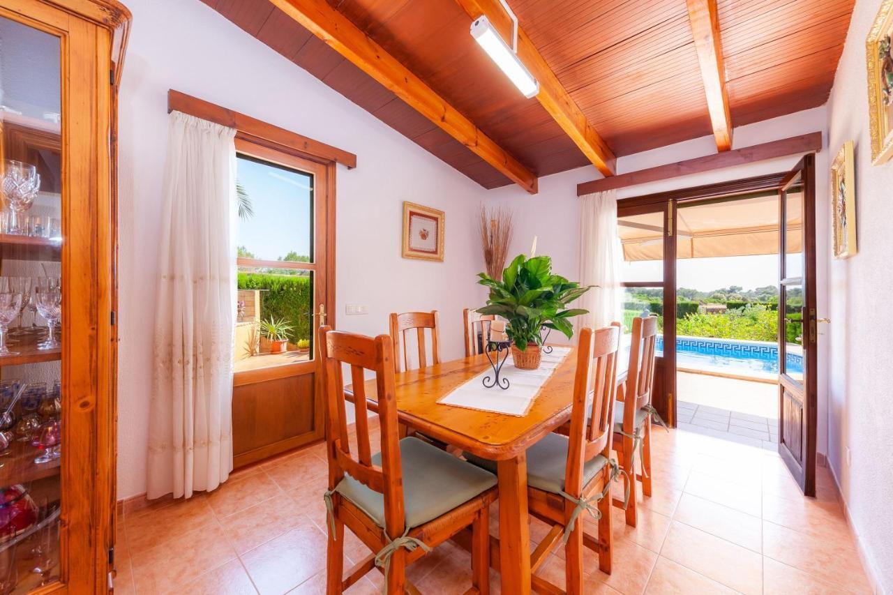Ses Salines Cottage With Private Pool And Barbecue Exterior photo