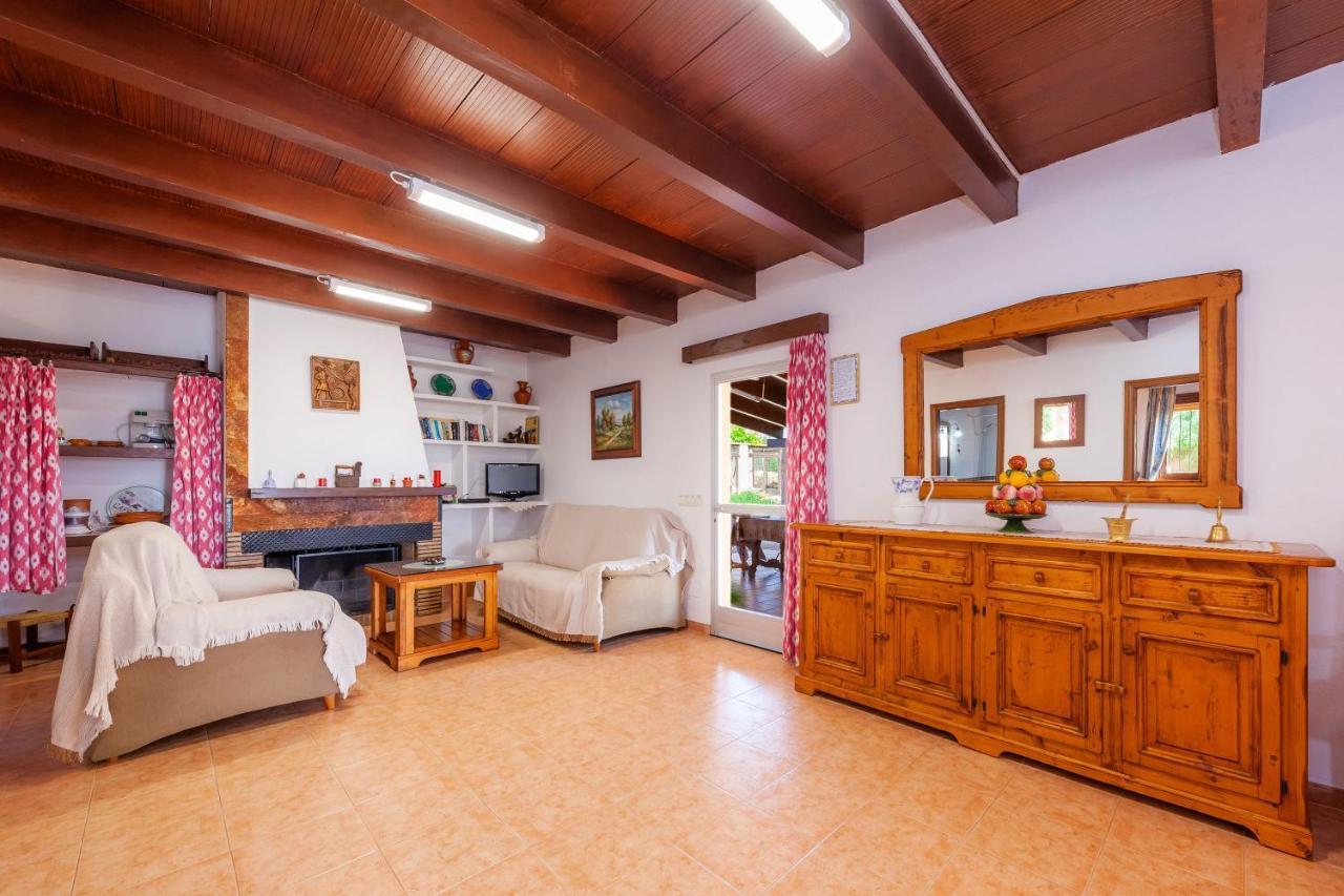 Ses Salines Cottage With Private Pool And Barbecue Exterior photo