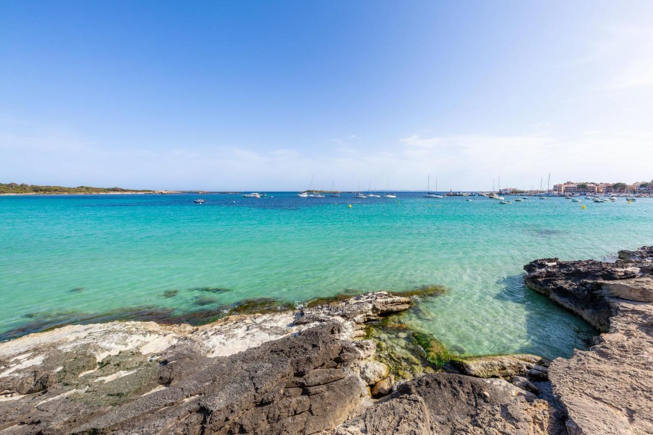 Ses Salines Cottage With Private Pool And Barbecue Exterior photo